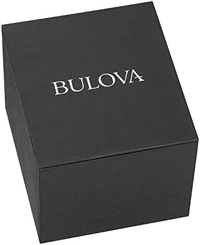 Bulova Men's Icon High Precision Quartz Chronograph Watch, Curved Mineral Crystal