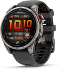 Garmin fēnix® 8 Pro, 47mm, Sapphire, Titanium, Graphite/Black | Premium Multisport Smartwatch, inReach® Technology, AMOLED Display, Built-In Flashlight,..